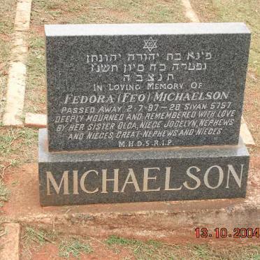 MICHAELSON Fedora -1997