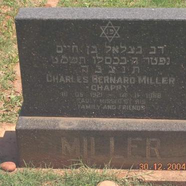 MILLER Charles Bernard 1921-1988