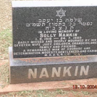 NANKIN Solly 1916-1989