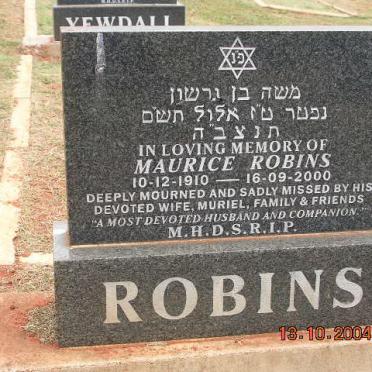 ROBINS Maurice 1910-2000