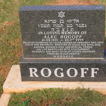 ROGOFF Alec 1931-2006