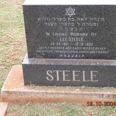 STEELE Lee 1901-1993