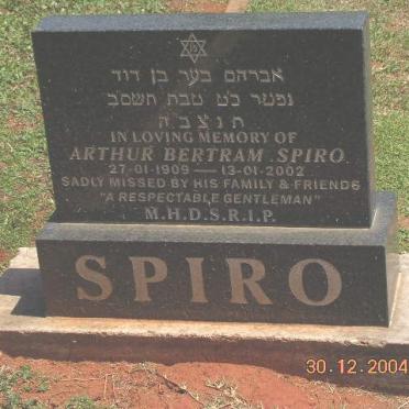 SPIRO Arthur Bertram 1909-2002
