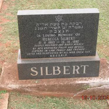 SILBERT Rebecca 1903-1992