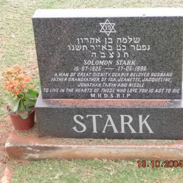 STARK Solomon 1925-1996