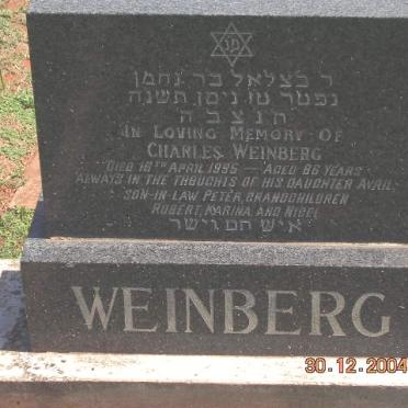 WEINBERG Charles -19??