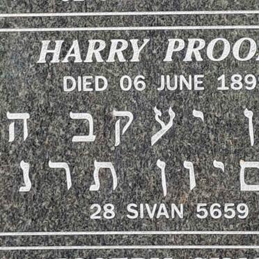 PROOPS Harry -1899