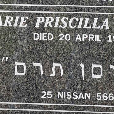 RAPHAEL Marie Priscilla -1906