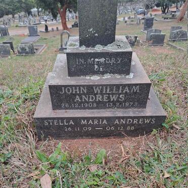 ANDREWS John William 1908-1972 & Stella Maria 1909-1988