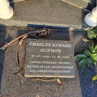 ALIPHON Charles Edward 1936-2022
