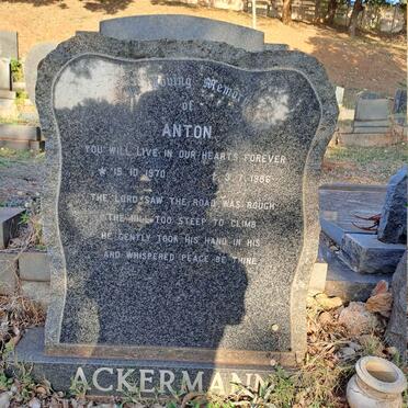 ACKERMANN Anton 1970-1986