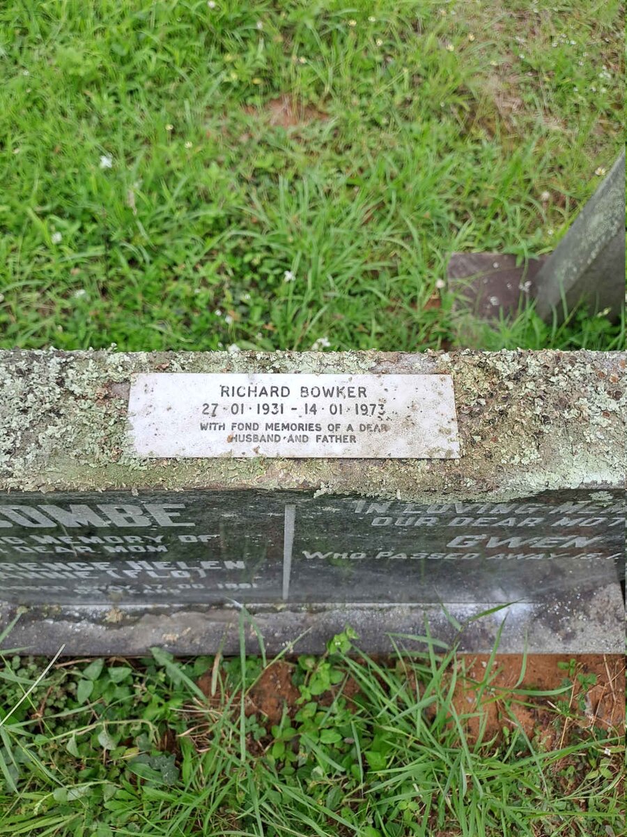 BOWKER Richard 1931-1973