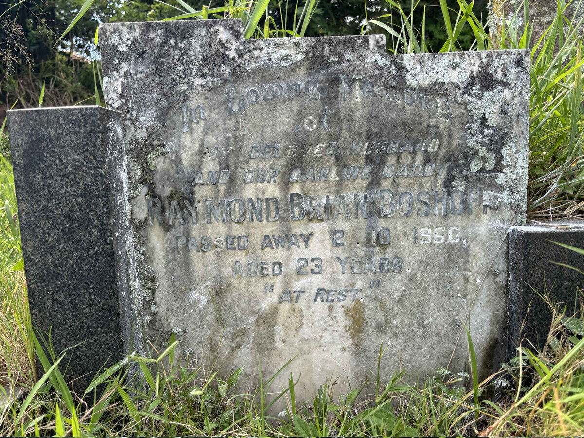 BOSHOFF Raymond Brian -1960