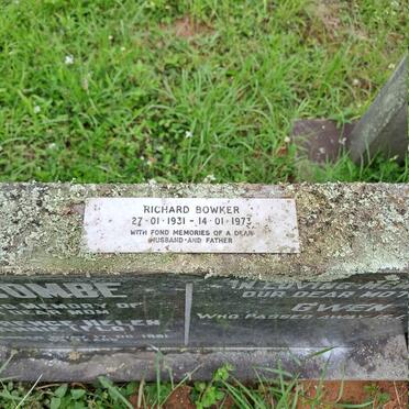 BOWKER Richard 1931-1973