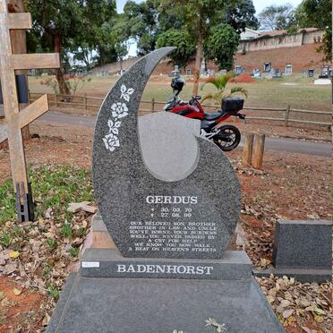 BADENHORST Gerdus 1970-1999