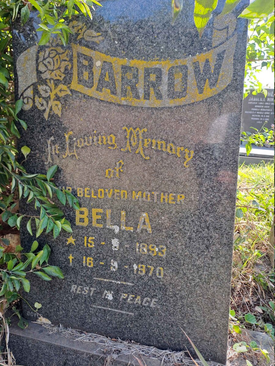 BARROW Bella 1893-1970
