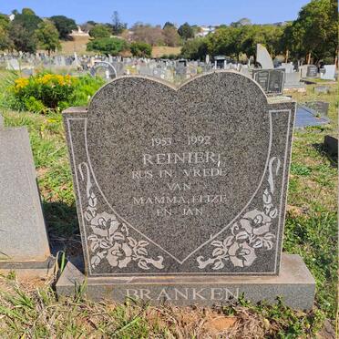 BRANKEN Reinier 1953-1992