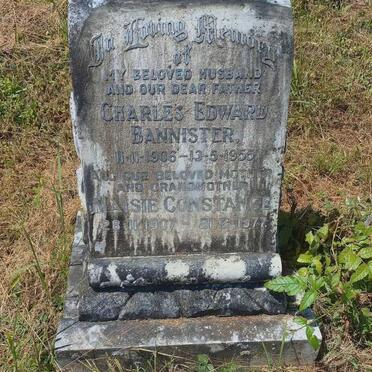 BANNISTER Charles Edward 1906-1955 & Maise Constance 1907-1977