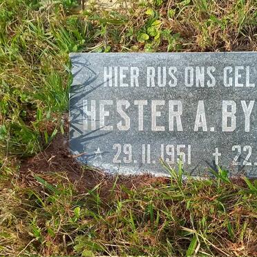 BYRNES Hester A. 1951-1961