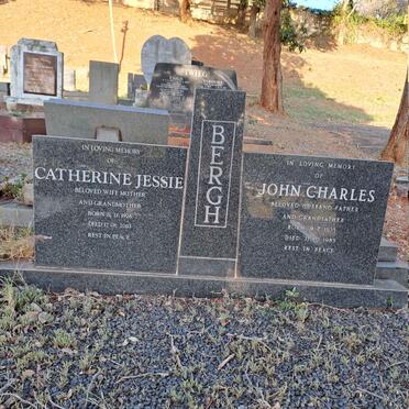 BERGH John Charles 1925-1985 & Catherine Jessie 1926-2003