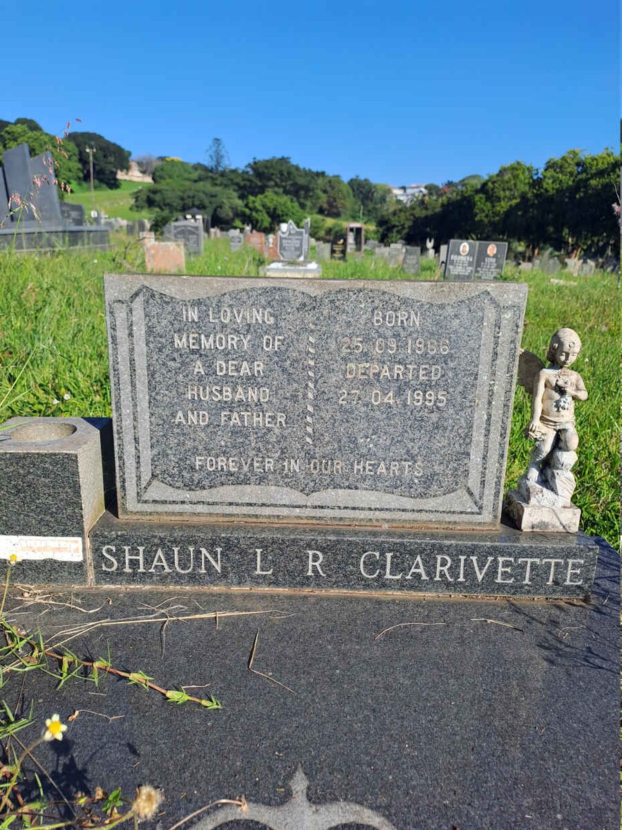 CLARIVETTE Shaun L.R. 1966-1995
