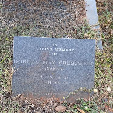 CRESSWELL Doreen May 1933-2006