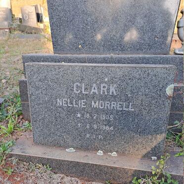 CLARK Nellie Morrell 1905-1984