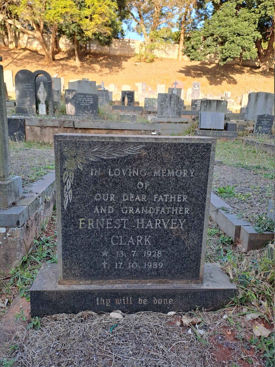 CLARK Ernest Harvey 1928-1989