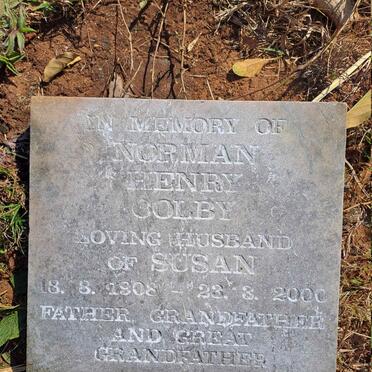 COLBY Norman Henry 1908-2000