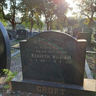 CROFT Kenneth William 1915-1982