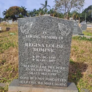 DOMINIC Regina Louise 1949-2007