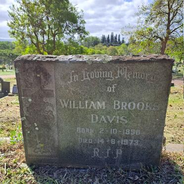DAVIS William Brooks 1890-1973