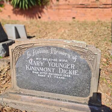 DICKIE Mary Younger Kininmont -1946