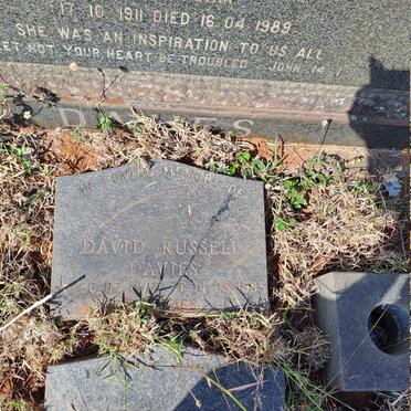 DAVIES David Russell 1910-1995 :: WORTHINGTON Robert