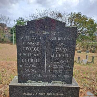 DOUBELL George William 1938-1967 :: DOUBELL David Michael 1963-1993