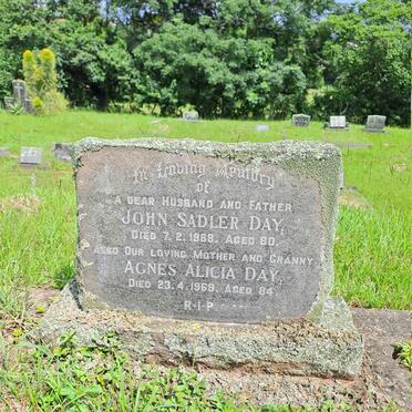 DAY John Sadler -1968 & Agnes Alicia -1969