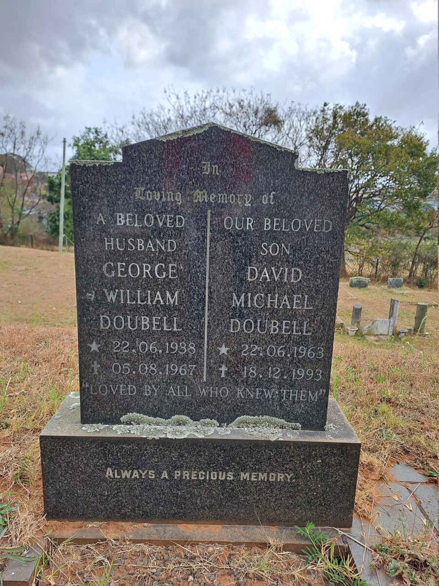 DOUBELL George William 1938-1967 :: DOUBELL David Michael 1963-1993