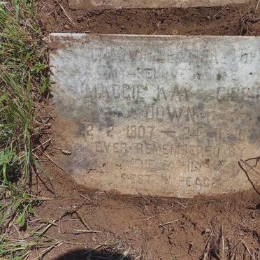 DOWN Maggie Kay 1907-1974