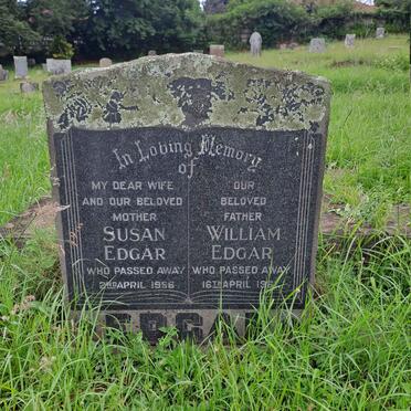 EDGAR William -1961 & Susan -1956