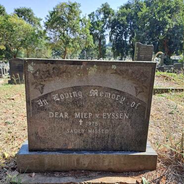 EYSSEN Miep, v. -1978