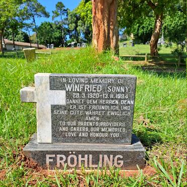 FROHLING Winfried Sonny 1920-1994