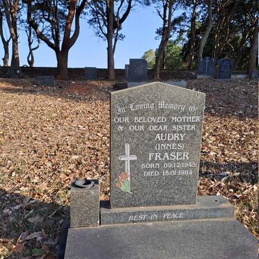 FRASER Audry nee INNES 1945-1984