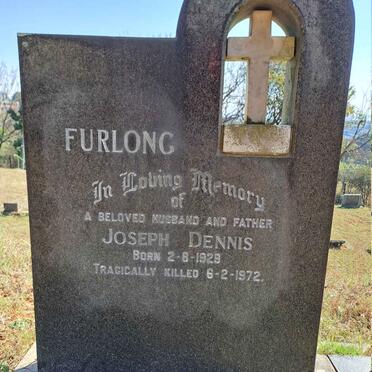 FURLONG Joseph Dennis 1929-1972