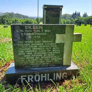 FROHLING Eileen 1923-1996