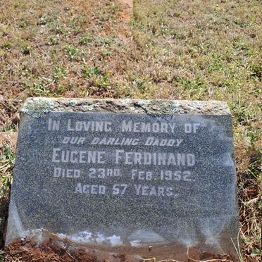 FERDINAND Eugene -1952