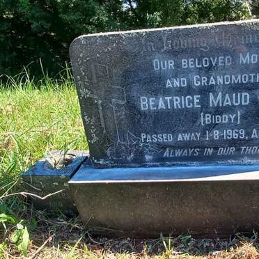 GRANT Beatrice Maud -1969