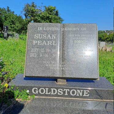 GOLDSTONE Rodney -2017 :: GOLDSTONE Susan Pearl 1987-199?