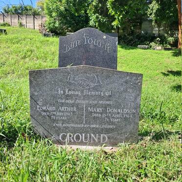 GROUND Edward Arthur -1963 & Mary Donaldson -1964