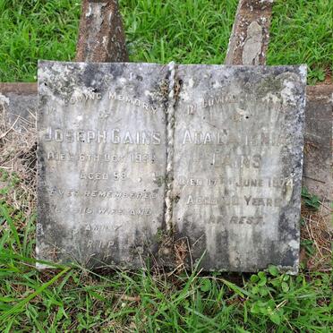 GAINS Joseph -1939 & Ada Lavignia -1974