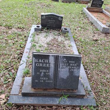 GREEN Rachel 1911-2000